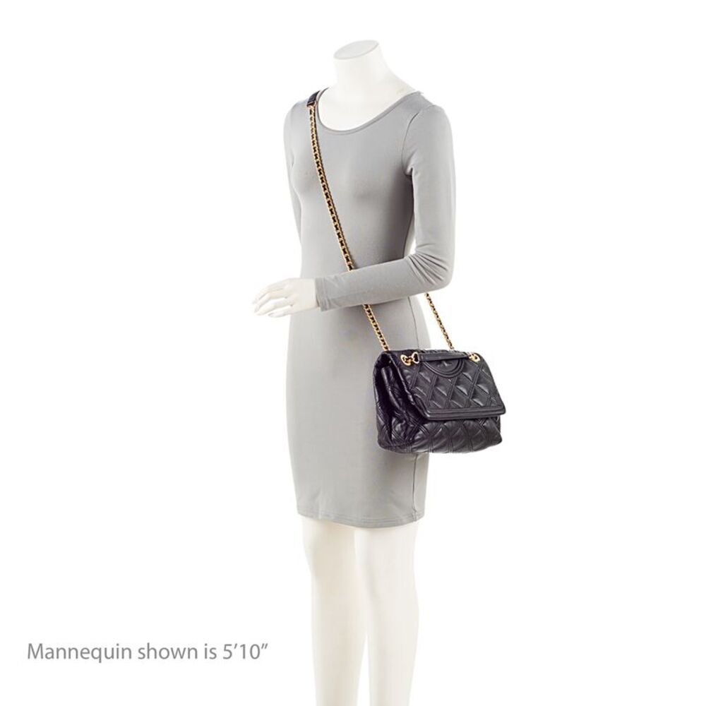 Tory Burch Quilted Leather Fleming Soft Shoulder Bag - Picture 5 of 15